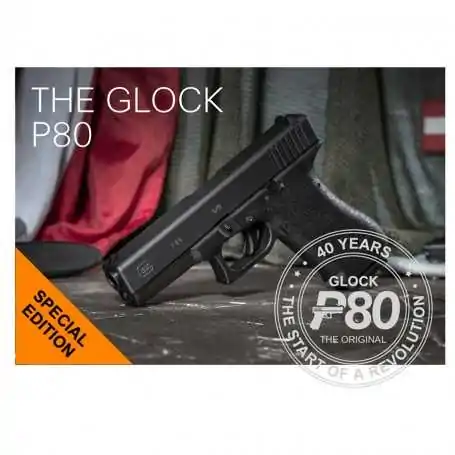 Glock P80 - 40 Jahre Sondermodell Edition 9mm black GLOCK Pistolen Startseite