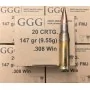 GGG 7,62x51- .308 Win. FMJ 147gr - 600 Stk. im Karton Büchsen Munition