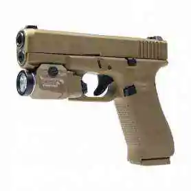 GLOCK 19X GEN 5 9X19 FDE + OLIGHT BALDR MINI LASER LICHT GLOCK Pistolen Pistolen