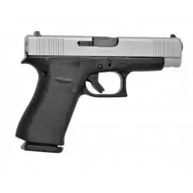 Glock Pistole 48 Silver Slide Slim GLOCK Pistolen Kurzwaffen