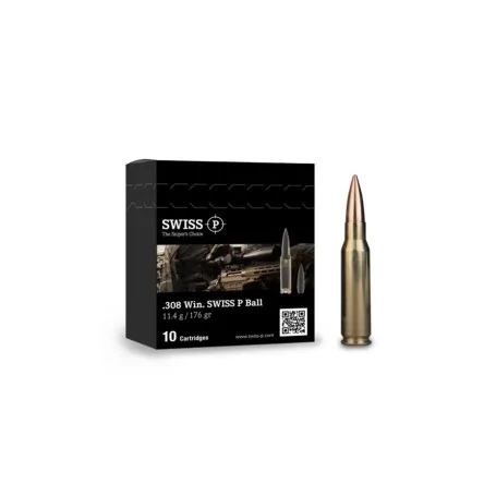 SWISS P Kaliber .308 WIN BALL 11.4g/176gr FMJ VM