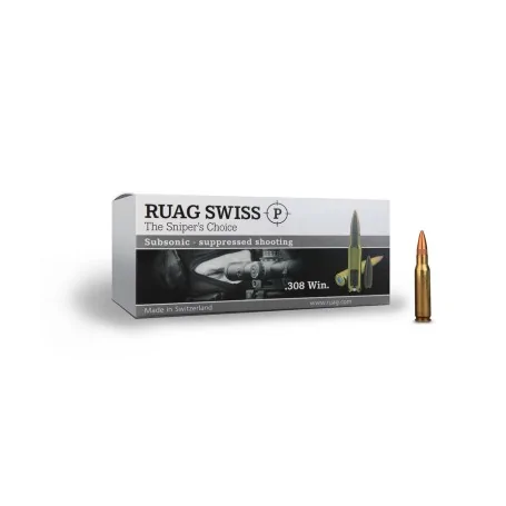 SWISS P Kaliber .308 Win. Subsonic 15,6g /240gr HPBT