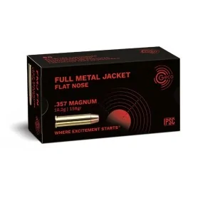 GECO .357 Magnum Full Metal Jacket Flat Nose 10,2g/158gr