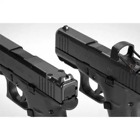 GLOCK 43X Kaliber 9 mm Luger MOS ShieldCombo RMSc - Modular Optic System GLOCK Pistolen Pistolen