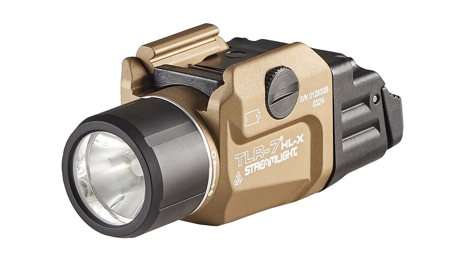Streamlight stellt die TLR-7 HL-X USB FDE Schwarz vor