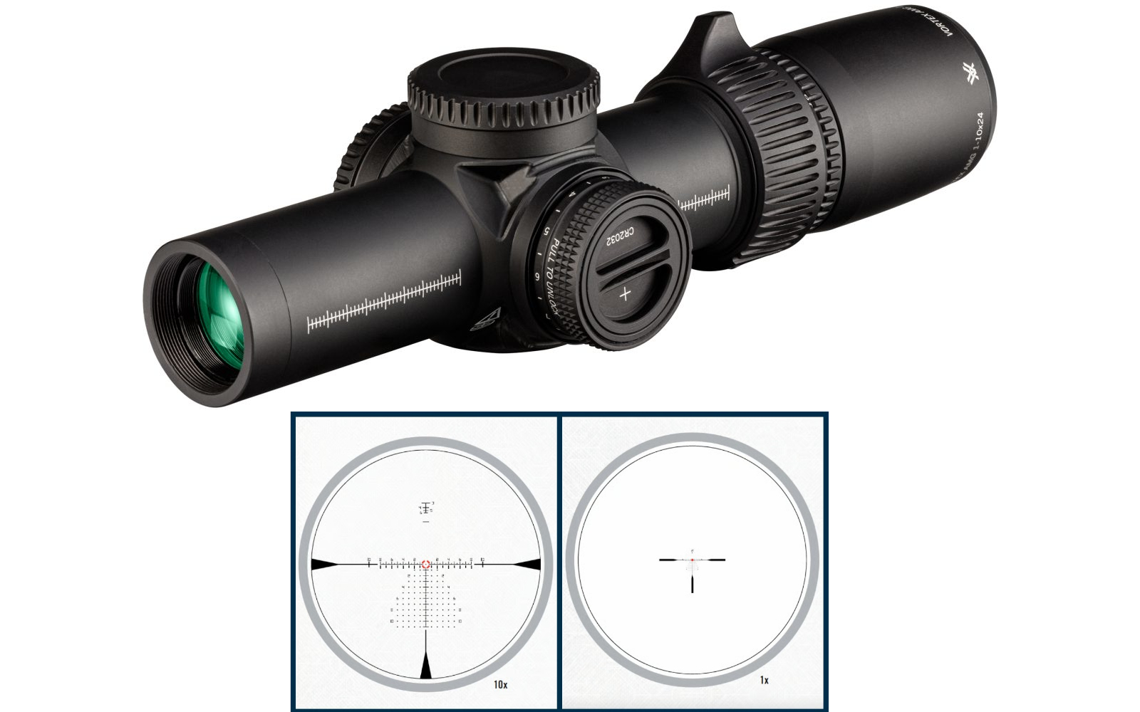 Vortex AMG scope reticle